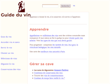 Tablet Screenshot of guideduvin.com