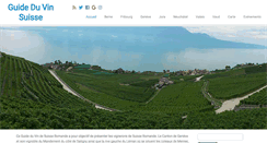 Desktop Screenshot of guideduvin.ch